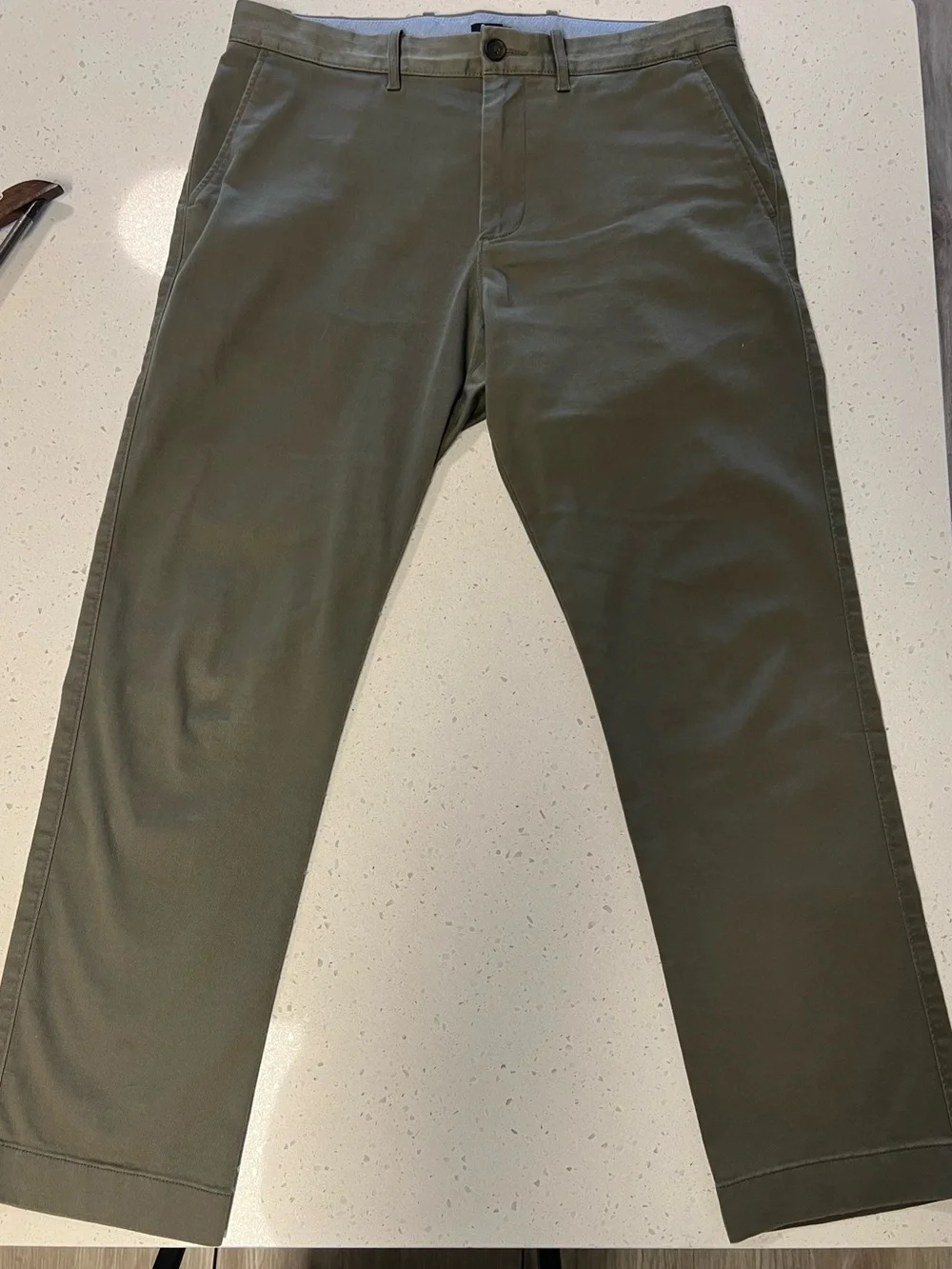 J. Crew Chinos in Navy, Olive, and Cream